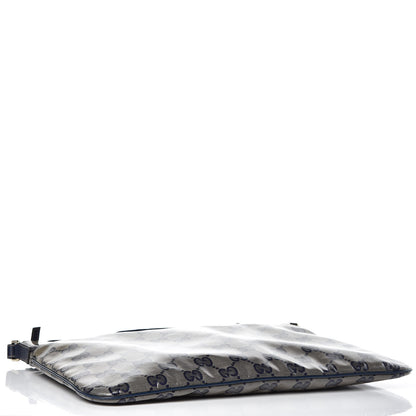 Gucci Crystal Monogram Messenger Bag Navy 4 of 10