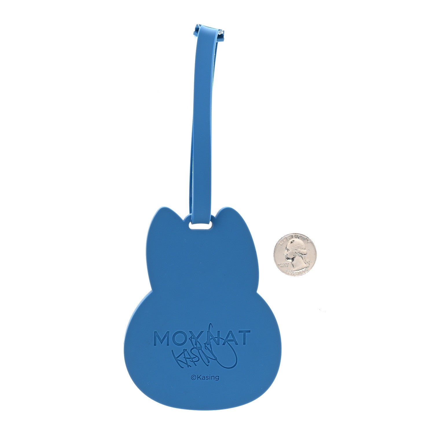 Moynat X KASING LUNG Rubber Labubu Bag Charm Blue 1826126