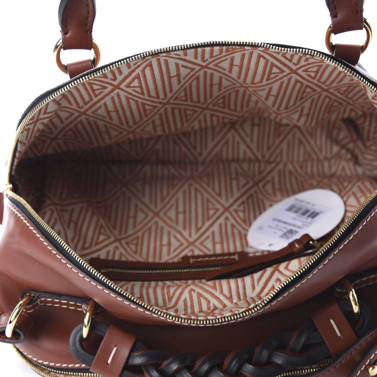 Chloe Calfskin Medium Daria Sepia Brown 6 of 11