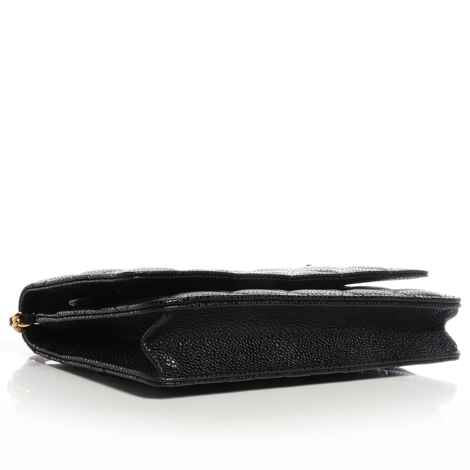 Chanel Caviar Quilted Wallet On Chain WOC Black 5 of 9