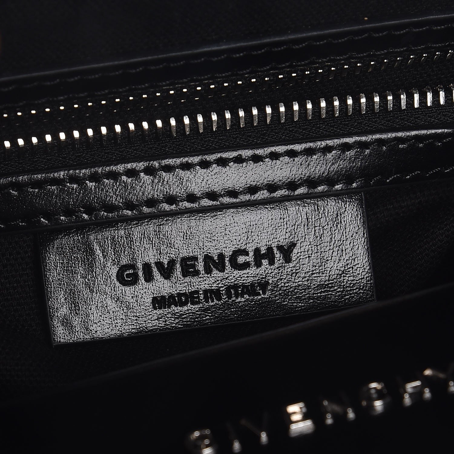 Givenchy Shiny Lord Calfskin Small Antigona Black 7 of 8