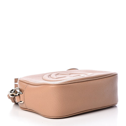 Gucci Pebbled Calfskin Small Soho Disco Bag Camelia 4 of 11