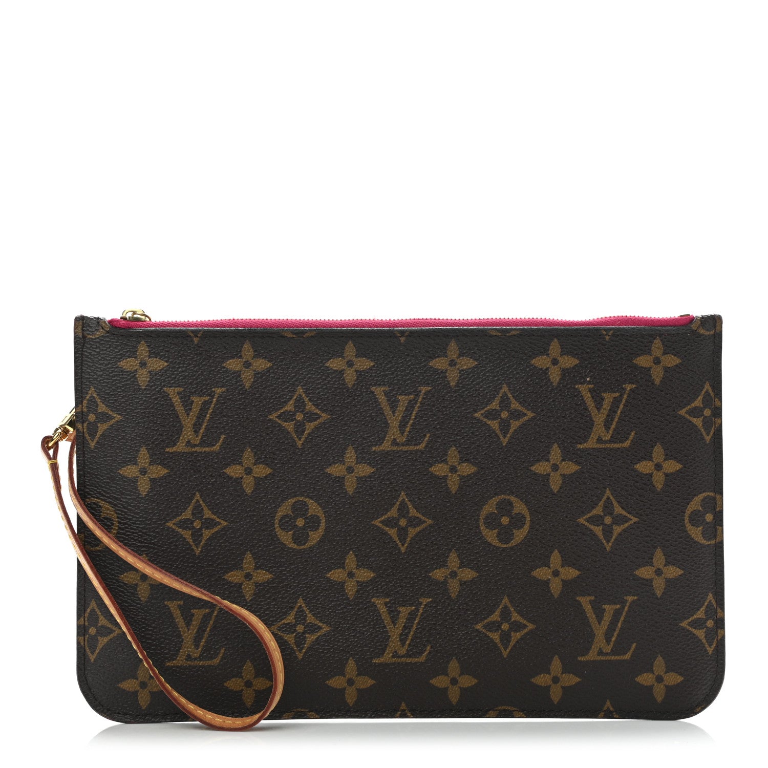 Louis Vuitton Monogram Neverfull MM GM Pochette Pivoine 1 of 10