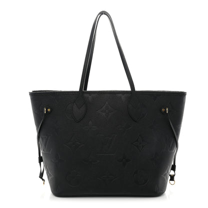 Louis Vuitton Empreinte Monogram Giant Neverfull MM Black 1 of 10