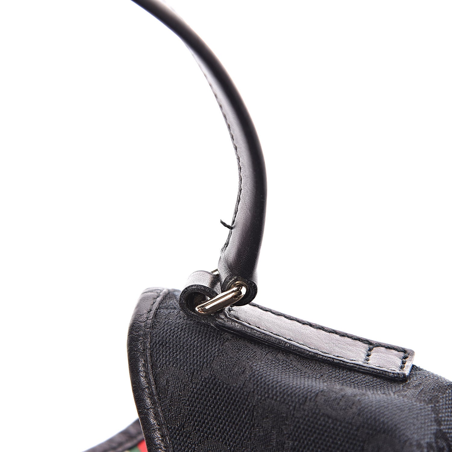 Gucci Monogram Medium New Britt Hobo Black 11 of 11