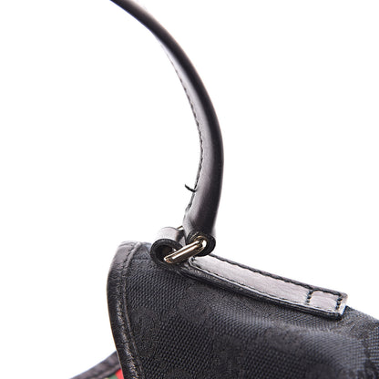 Gucci Monogram Medium New Britt Hobo Black 11 of 11