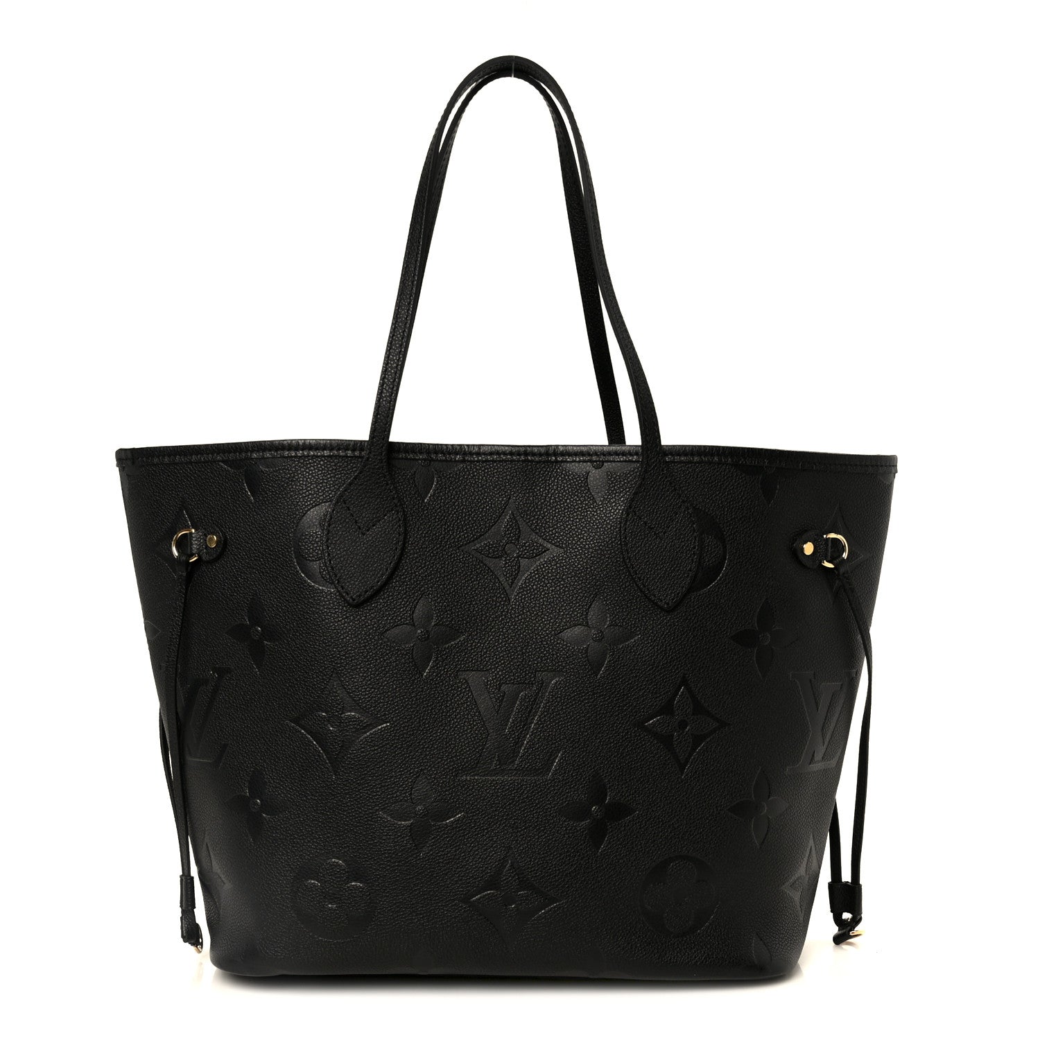 Louis Vuitton Empreinte Monogram Giant Neverfull MM Black 1 of 9
