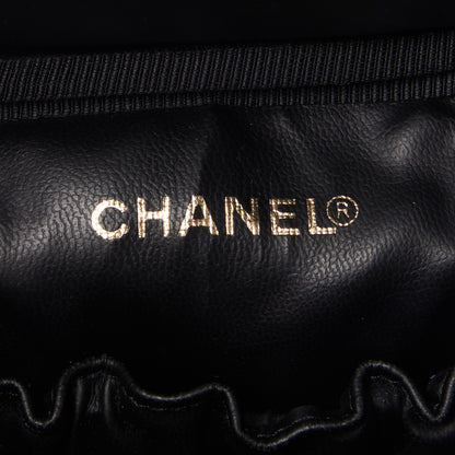 Chanel Caviar Vanity Cosmetic Case Black 6 of 10