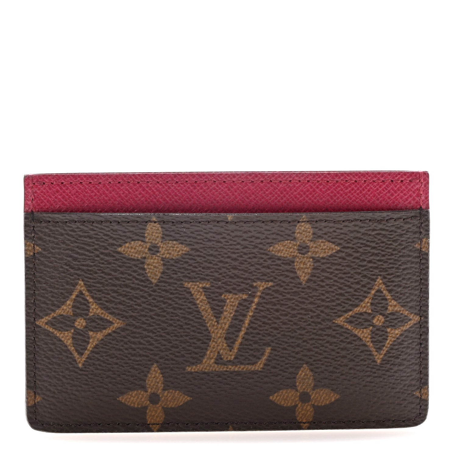 Louis Vuitton Monogram Card Holder Fuchsia 1 of 7