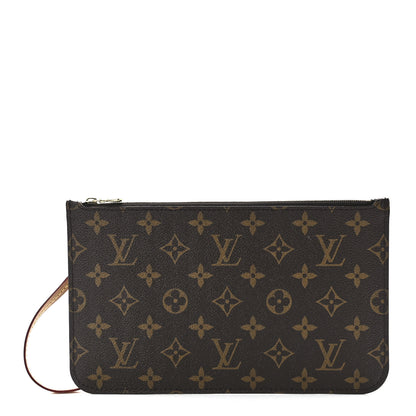Louis Vuitton Monogram Neverfull MM GM Pochette 1 of 10