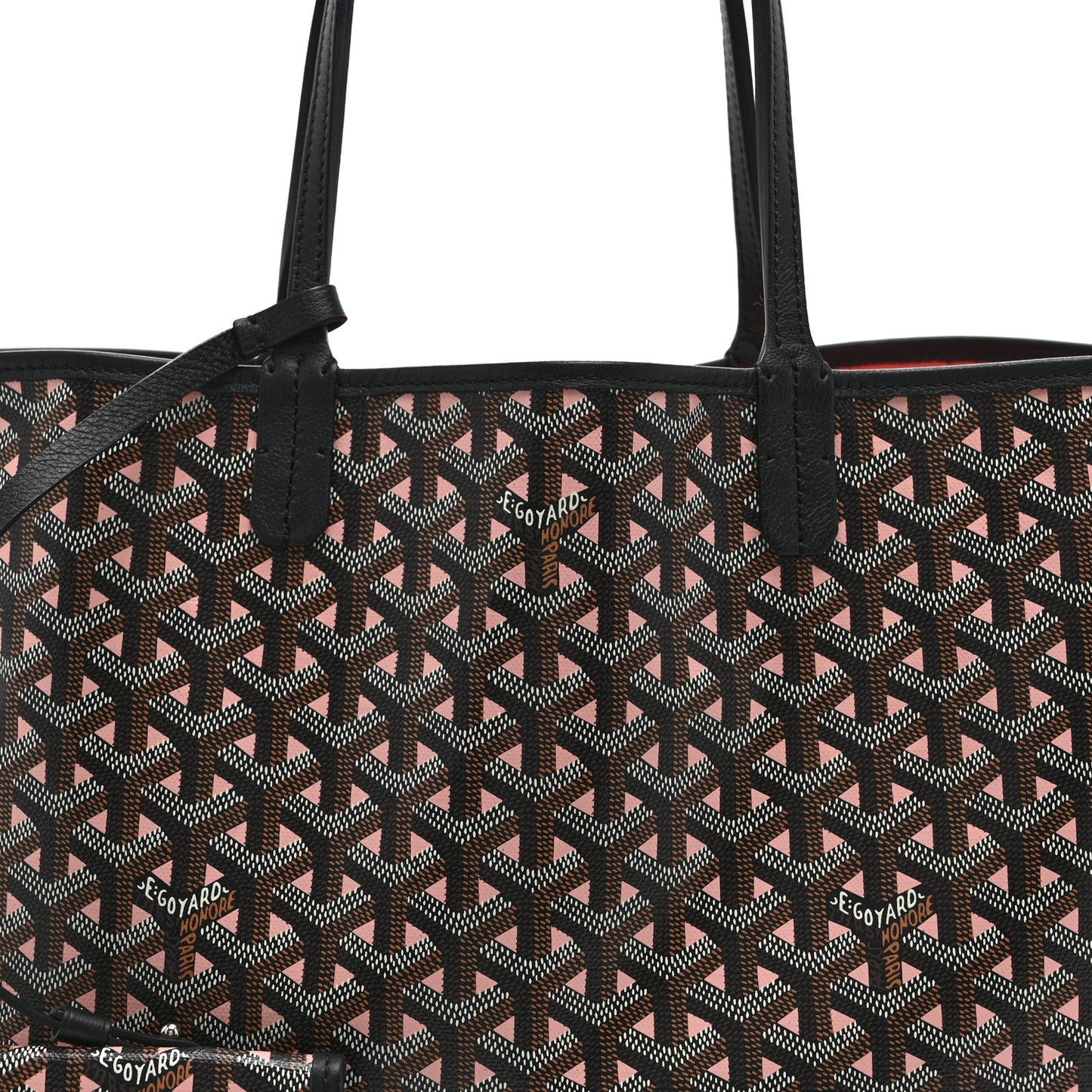 Goyardine Saint Louis Claire Voie PM Black Pink