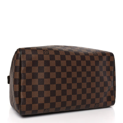Louis Vuitton Damier Ebene Speedy 30 4 of 9