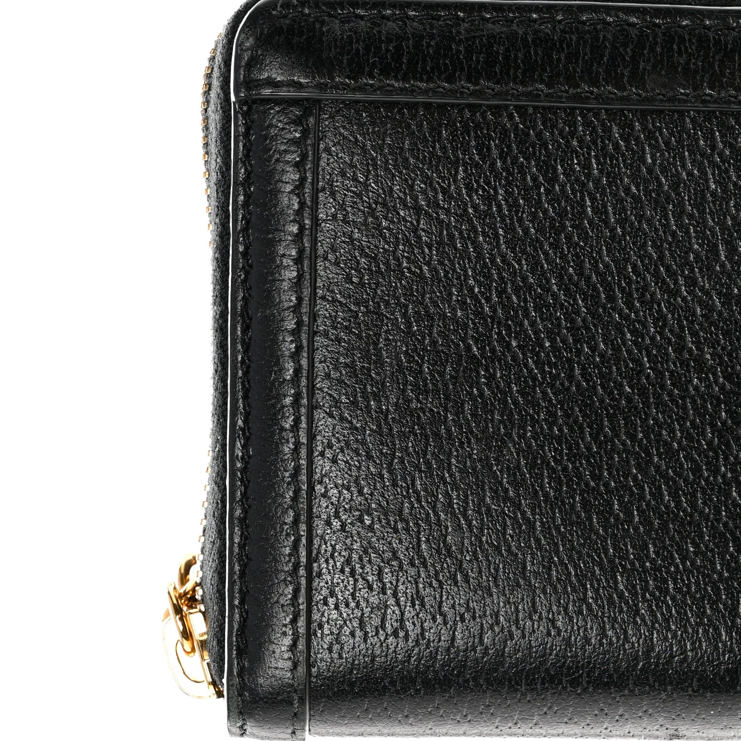 Gucci Calfskin Web Ophidia Zip Around Wallet Black 10 of 11