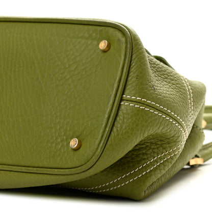 Loro Piana Odessa Mini Globe Shoulder Bag Green 9 of 13