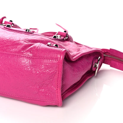 Balenciaga Agneau Classic Silver Hardware S City Rose Magenta 10 of 10