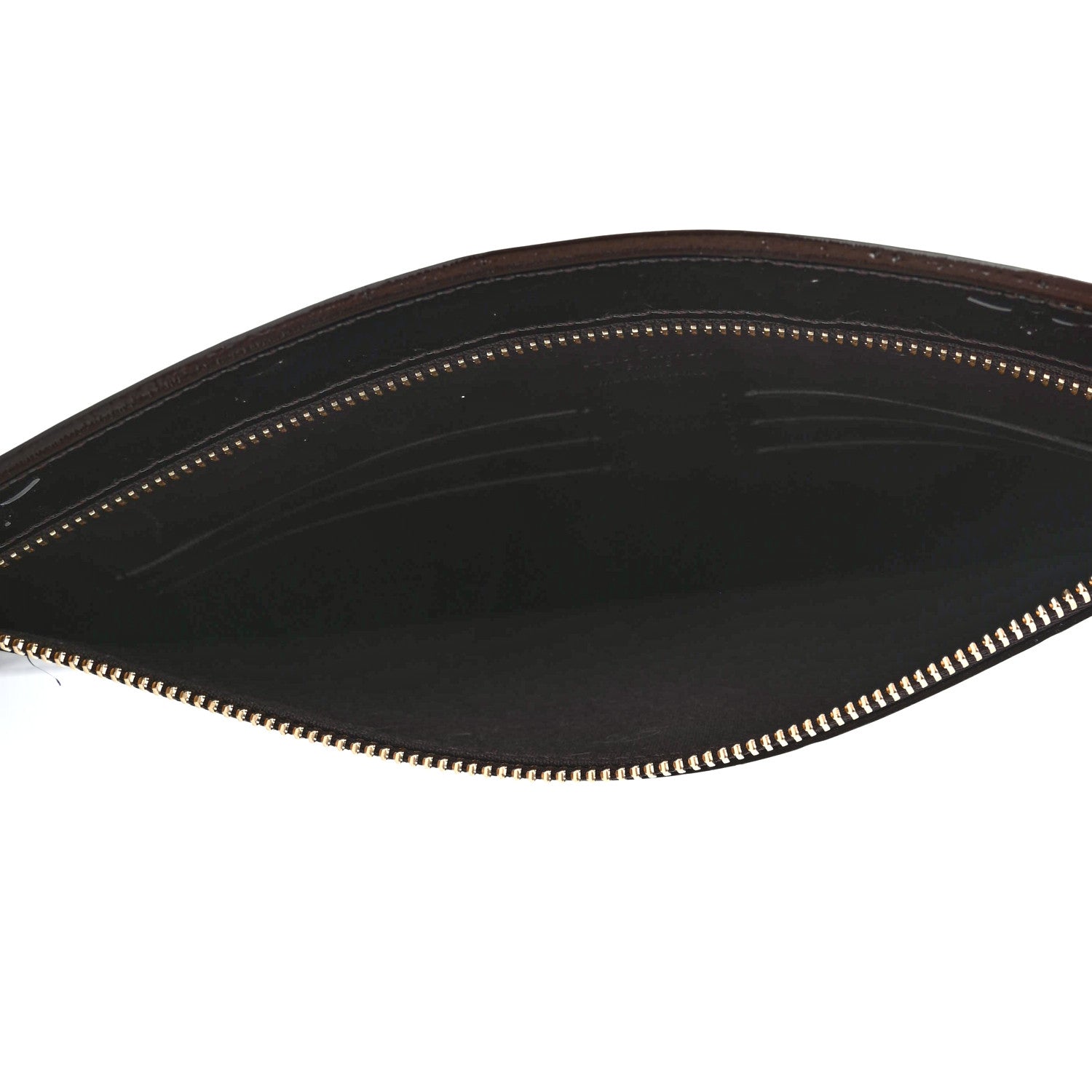 Louis Vuitton Vernis Pershing Square Clutch PM Amarante 3 of 4