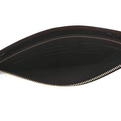 Louis Vuitton Vernis Pershing Square Clutch PM Amarante 3 of 4