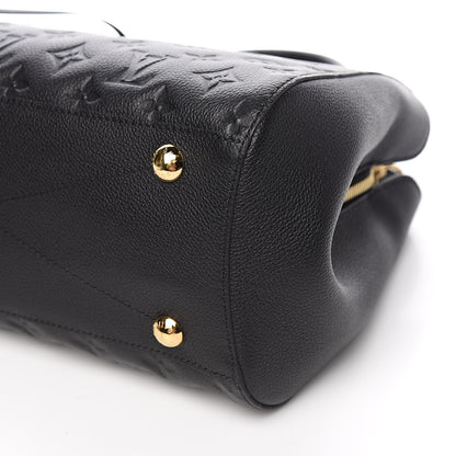 Louis Vuitton Empreinte Montaigne MM Black 9 of 12