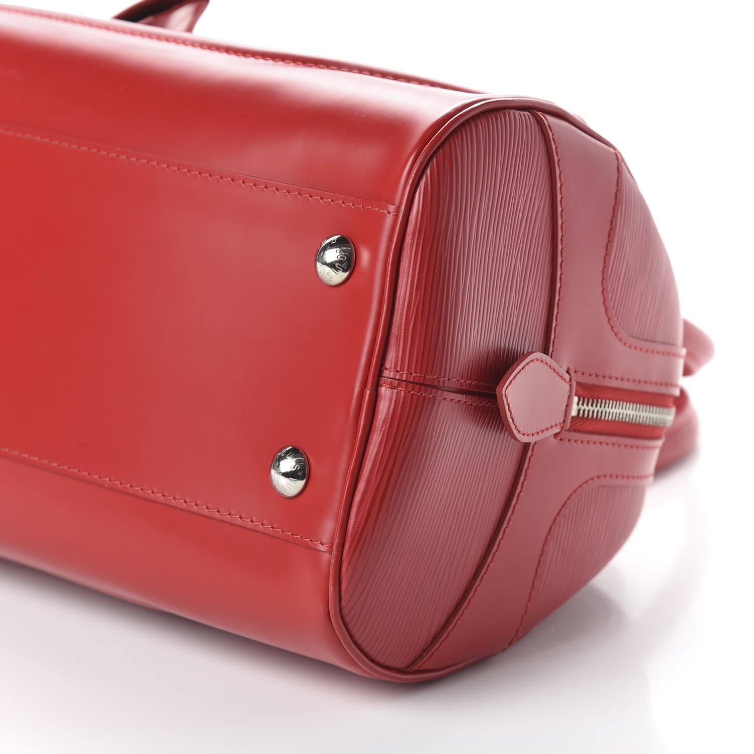 Louis Vuitton Epi Bowling Montaigne PM Rouge 7 of 9