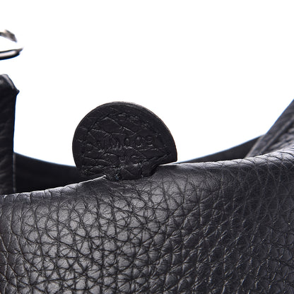Hermes Taurillon Clemence Evelyne TPM Black 6 of 9
