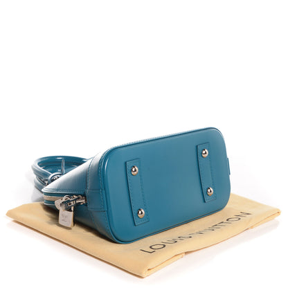 Louis Vuitton Epi Alma BB Cyan 4 of 7