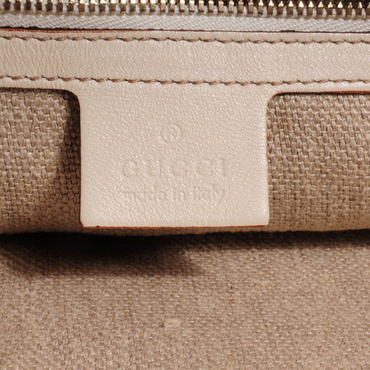 Gucci Leather Web Strap Hobo Off White 7 of 8