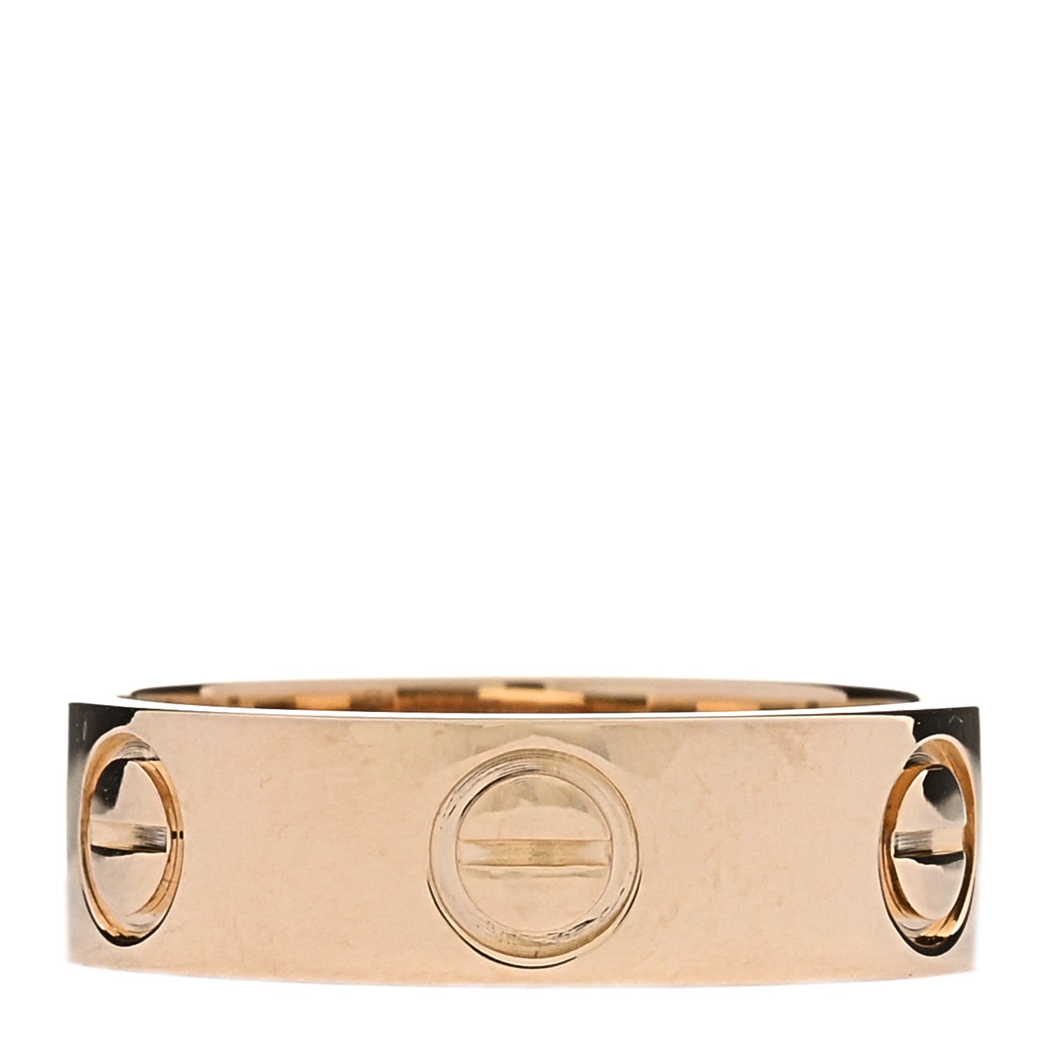 Cartier 18K Yellow Gold 5.5mm LOVE Ring 49 5 3 of 4
