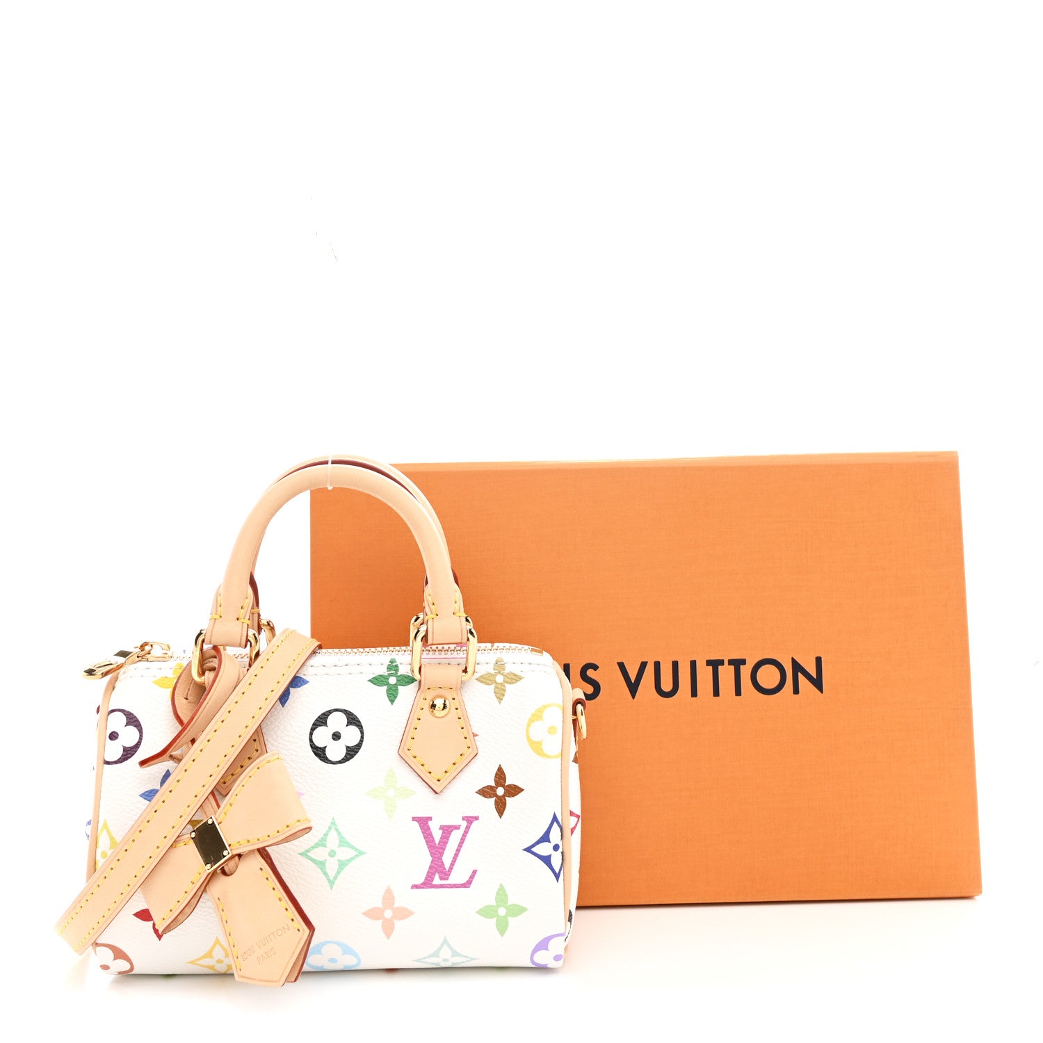 Louis Vuitton LV X TM Monogram Multicolor Nano Speedy White 9 of 9