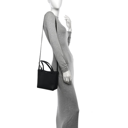 The Row Grained Calfskin Small Park Tote Black 2 of 11