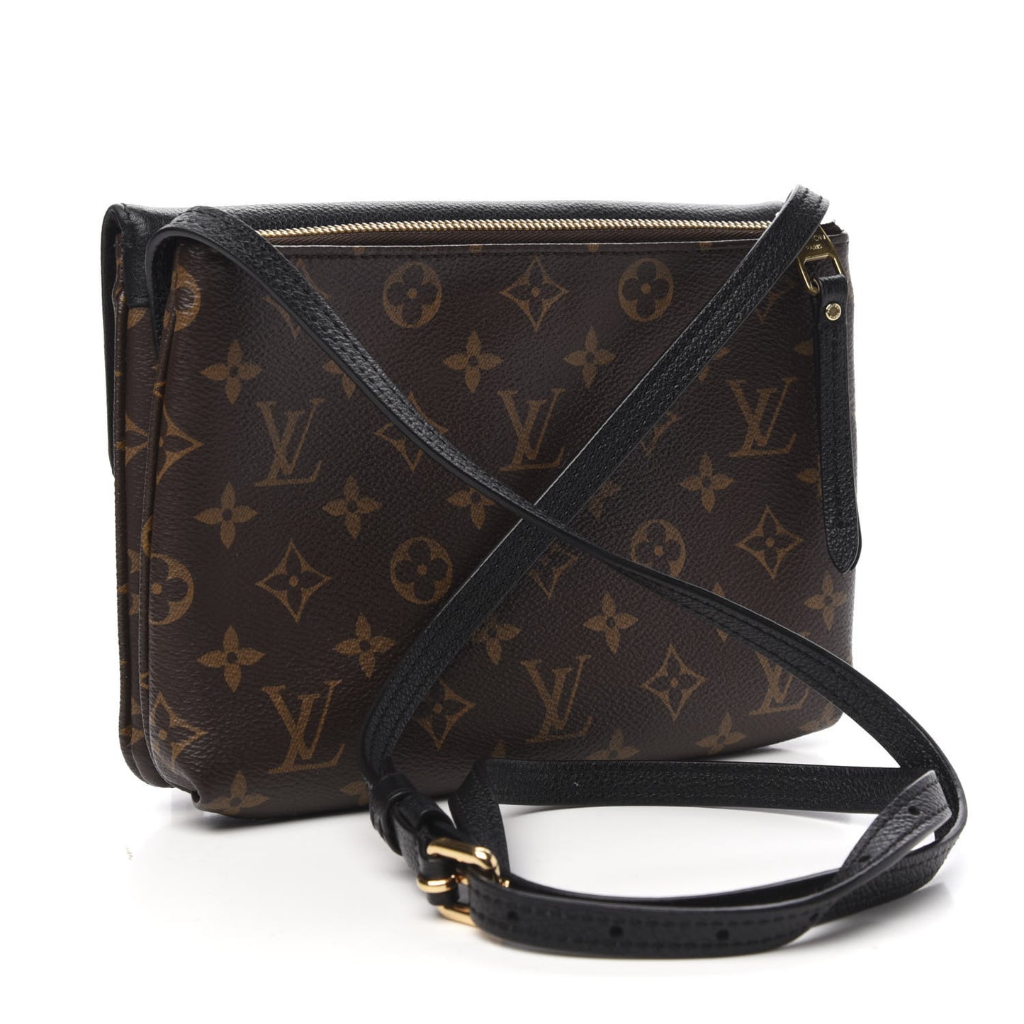 Monogram Twice Pochette Black