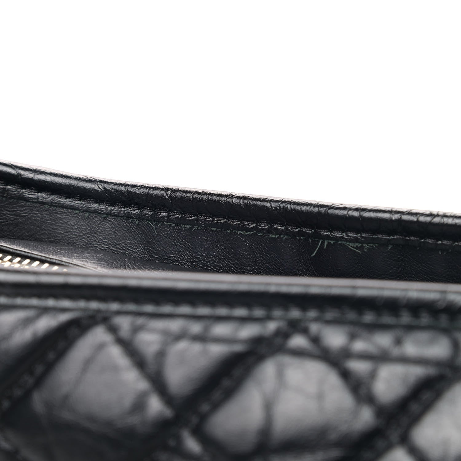 Chanel Aged Calfskin Quilted Medium Gabrielle Hobo Black 10 of 10