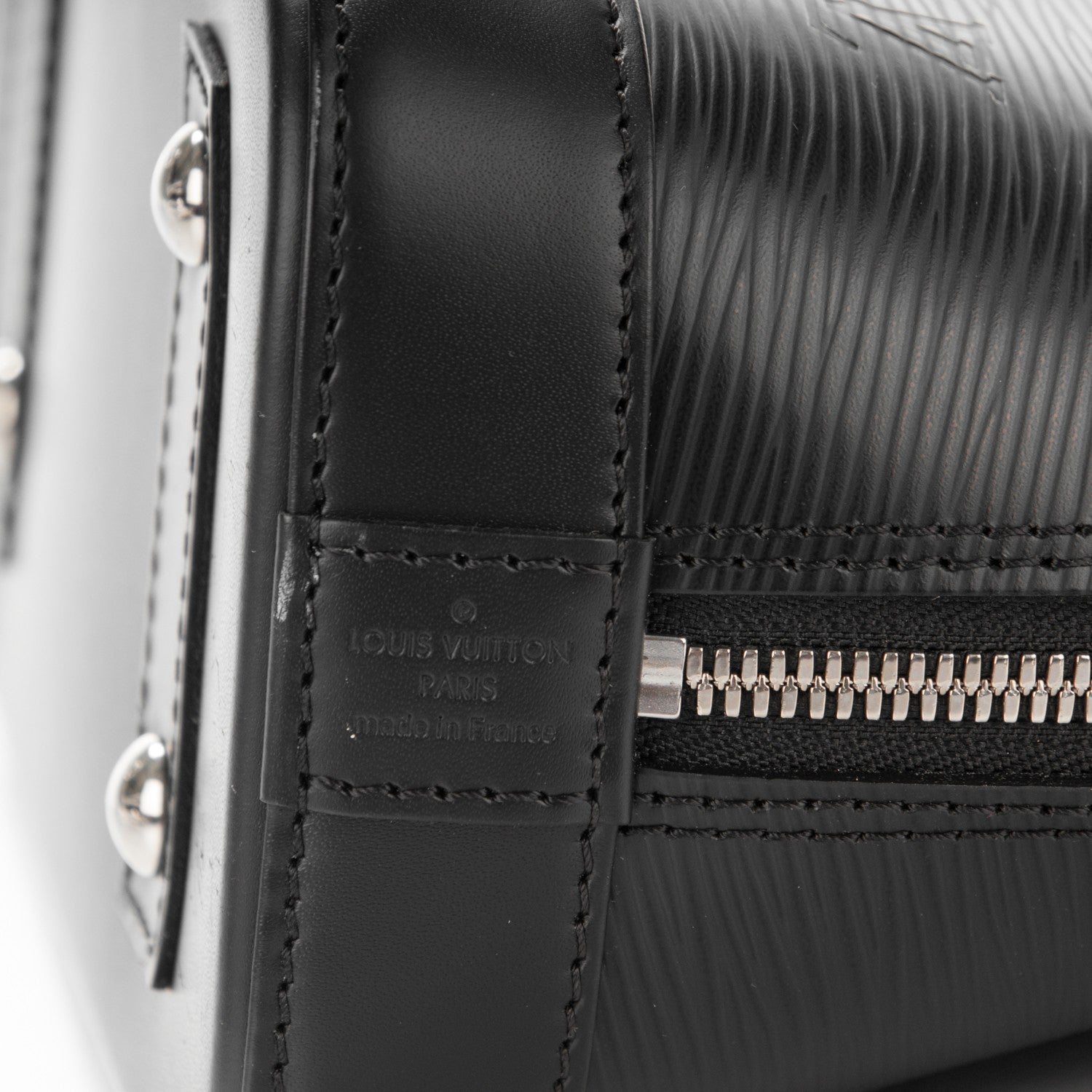 Louis Vuitton Epi Alma BB Black 5 of 9