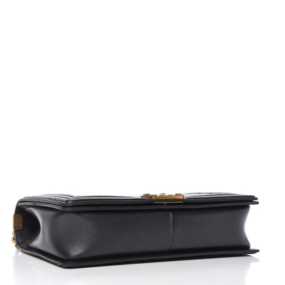 Chanel Calfskin Quilted Large Boy Flap Black 4 of 10