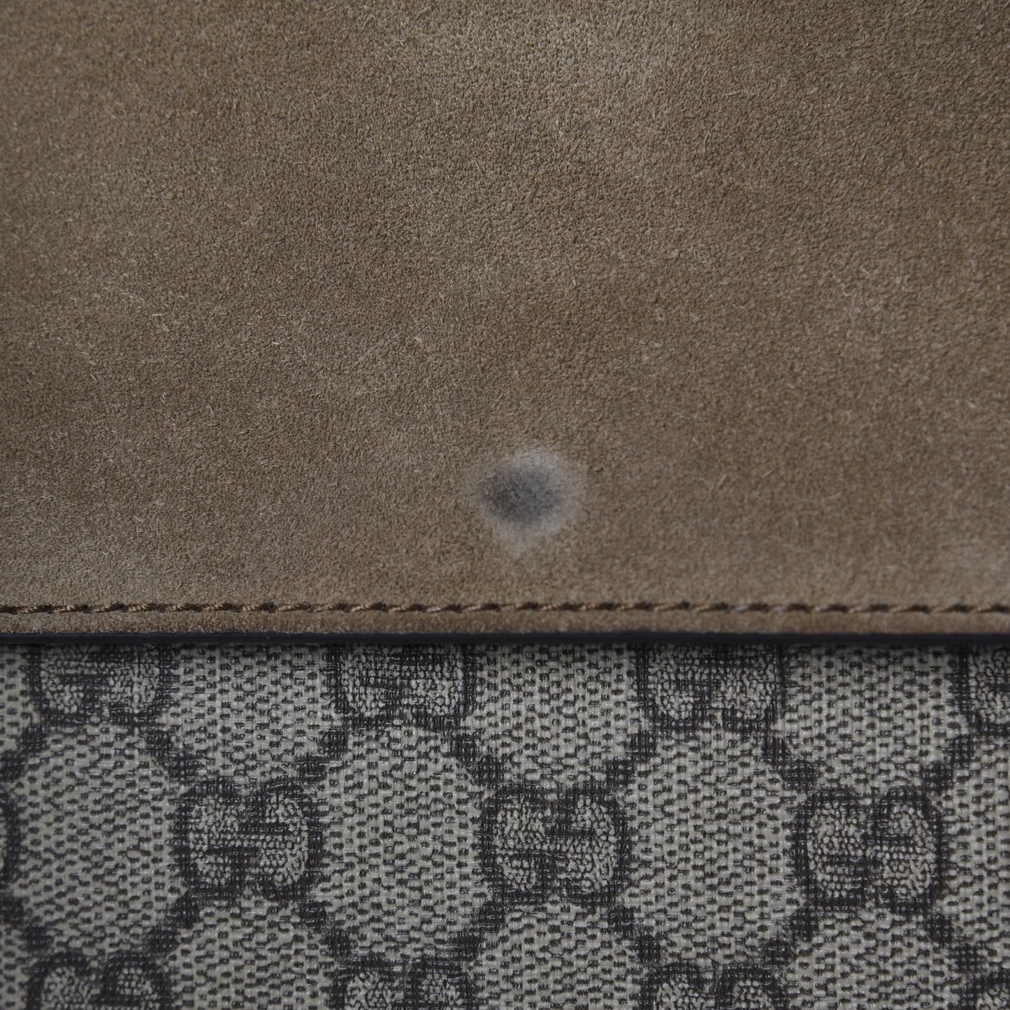 GG Supreme Monogram Small Dionysus Shoulder Bag Taupe