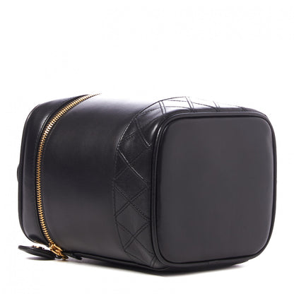 Chanel Lambskin Vanity Cosmetic Bag Black 3 of 9