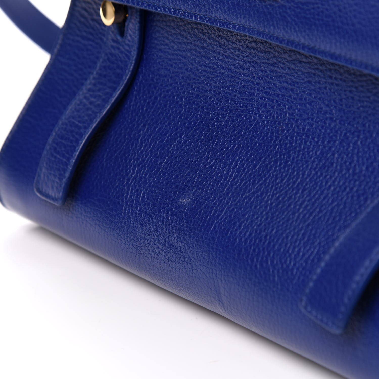 Saint Laurent Calfskin Canvas Small Muse Two Blue 11 of 13