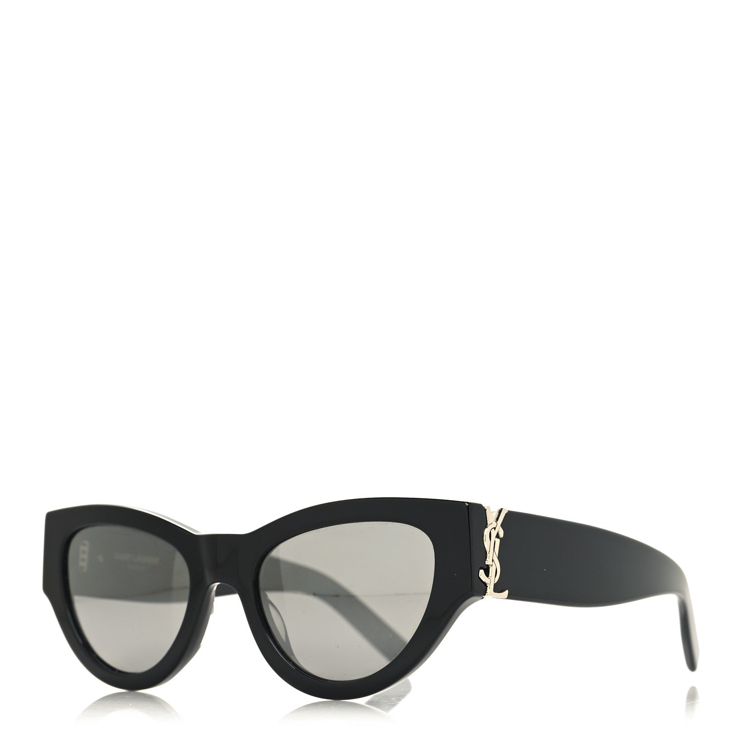 Saint Laurent Acetate Sunglasses SL M94 Black 1 of 8