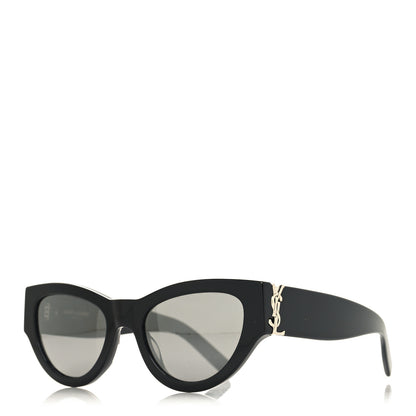 Saint Laurent Acetate Sunglasses SL M94 Black 1 of 8