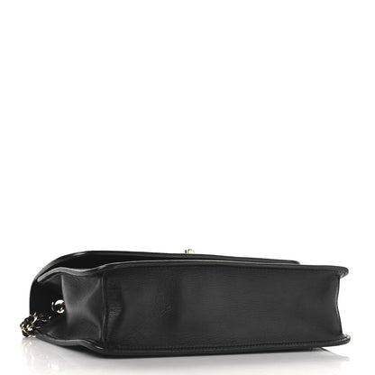 Chanel Lambskin Stitched Quilted Flap Black 4 of 11