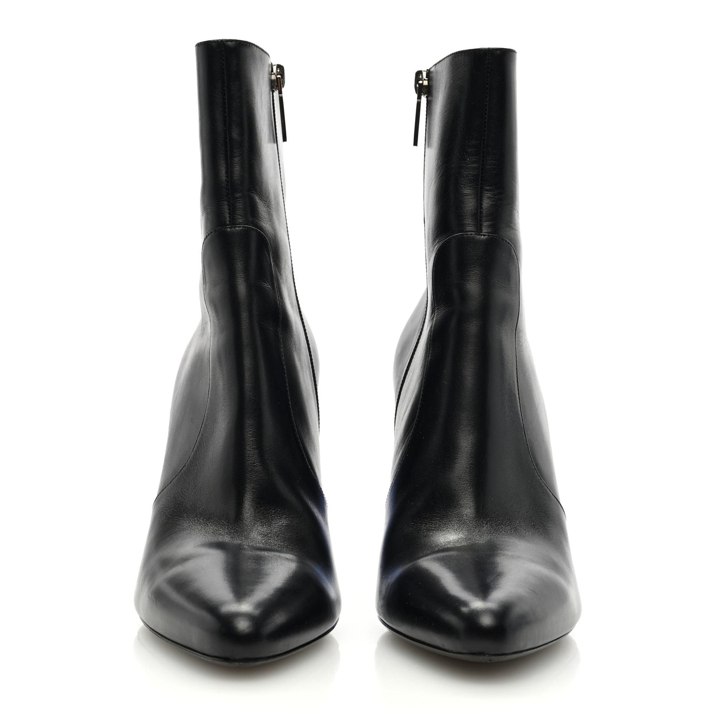 CHRISTIAN DIOR Soft Calfskin Ankle Boots 41 Black