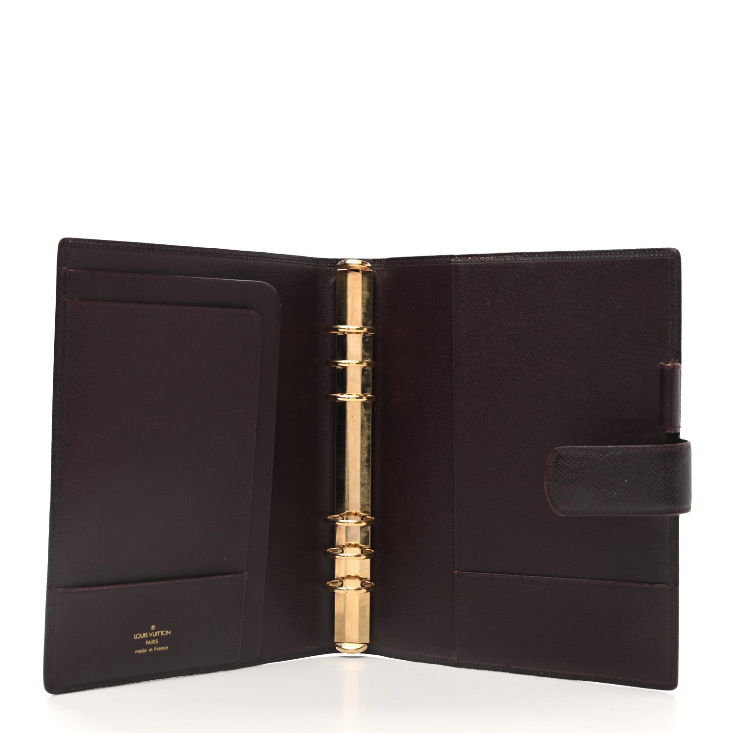 Louis Vuitton Taiga Large Ring Agenda Cover Acajou 5 of 14
