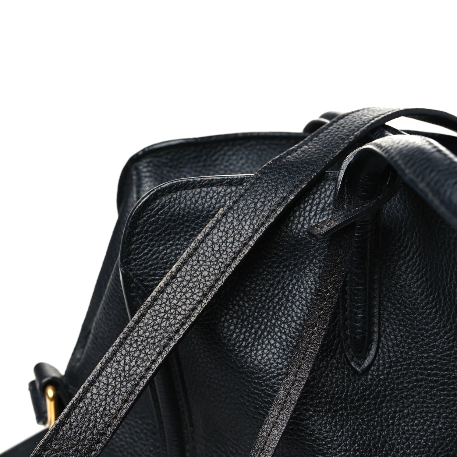 Alexander McQueen Pebbled Calfskin Small Skull Padlock Zip Around Tote Black 9 of 10