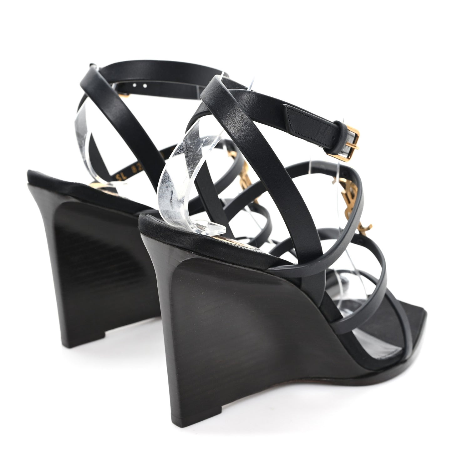 Calfskin Cassandra 105 Wedges 37 Black