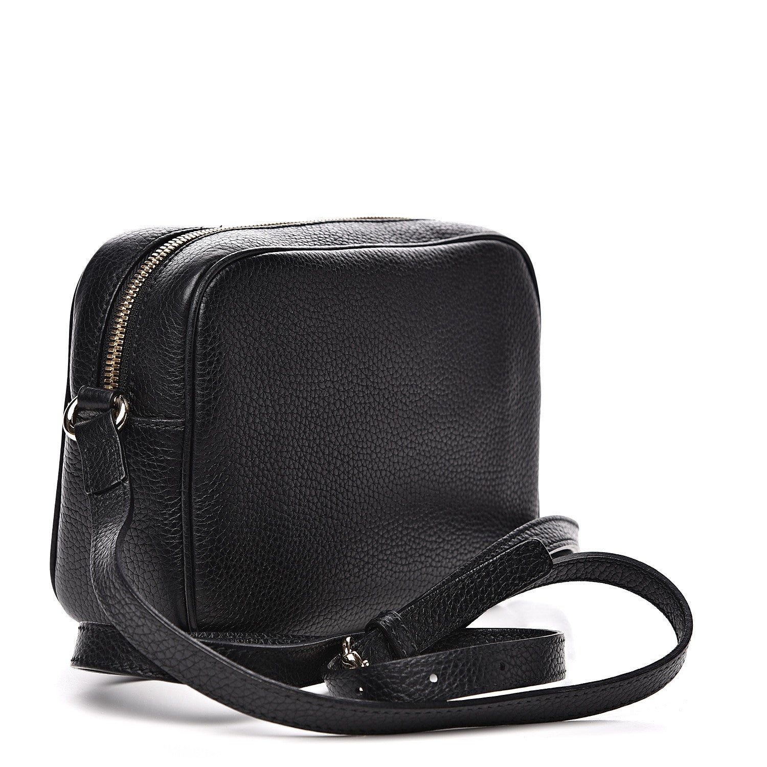 Gucci Pebbled Calfskin Small Soho Disco Bag Black 2 of 13