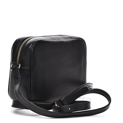 Gucci Pebbled Calfskin Small Soho Disco Bag Black 2 of 13