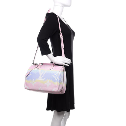Louis Vuitton Monogram Escale Speedy Bandouliere 30 Pastel 2 of 9