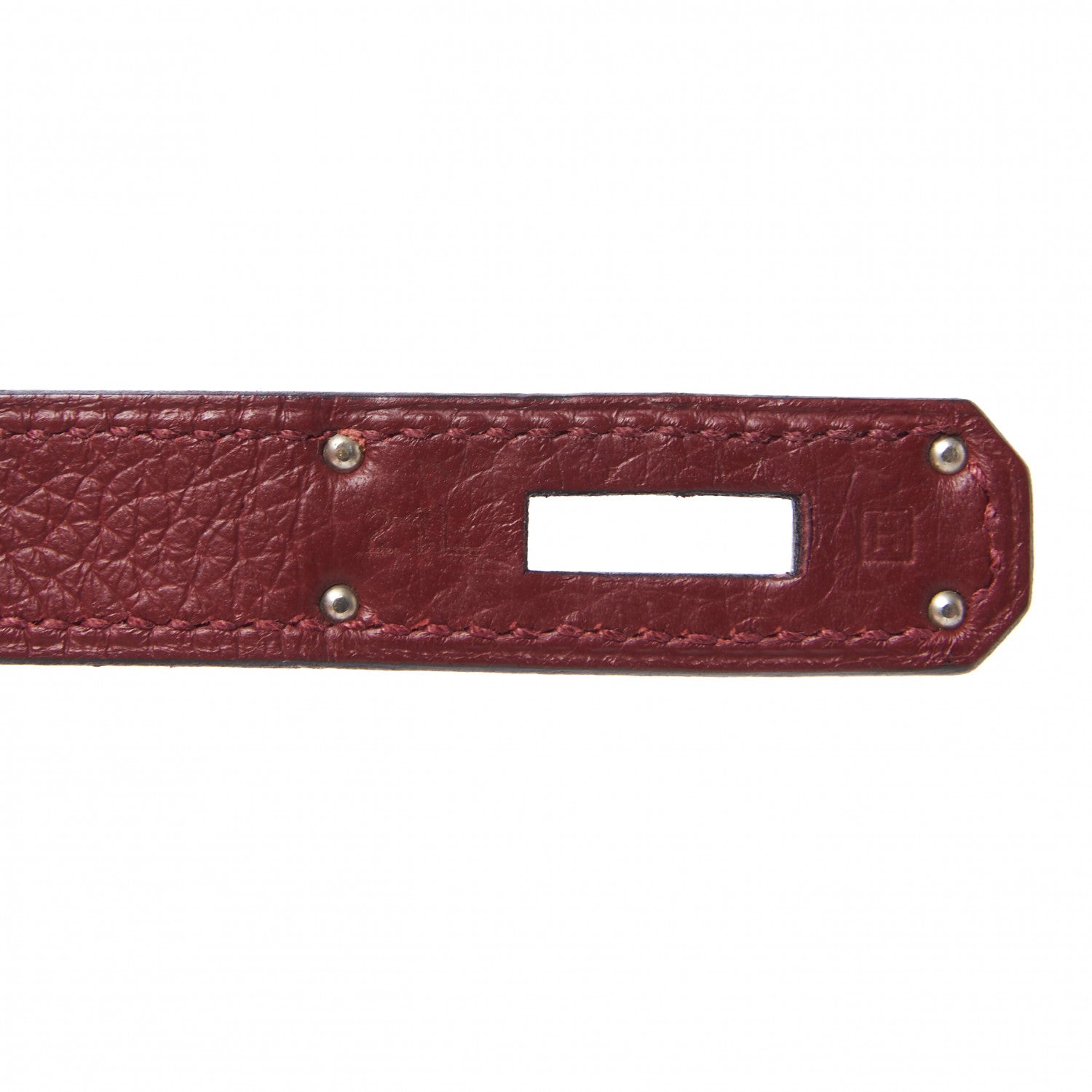 Hermes Taurillon Clemence Birkin 35 Rouge H 26 of 30