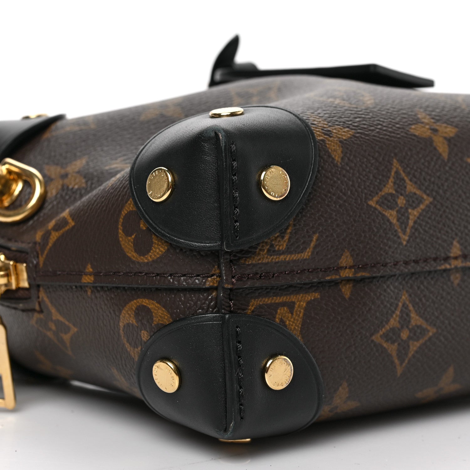Louis Vuitton Monogram Petite Malle Souple Black 7 of 8