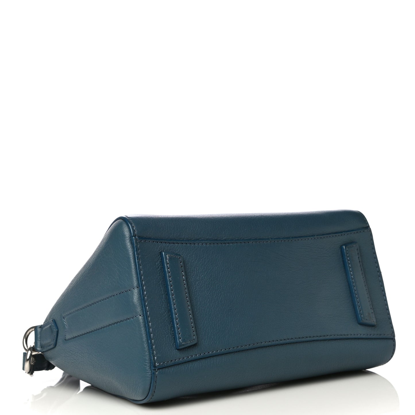 Sugar Goatskin Mini Antigona Oil Blue