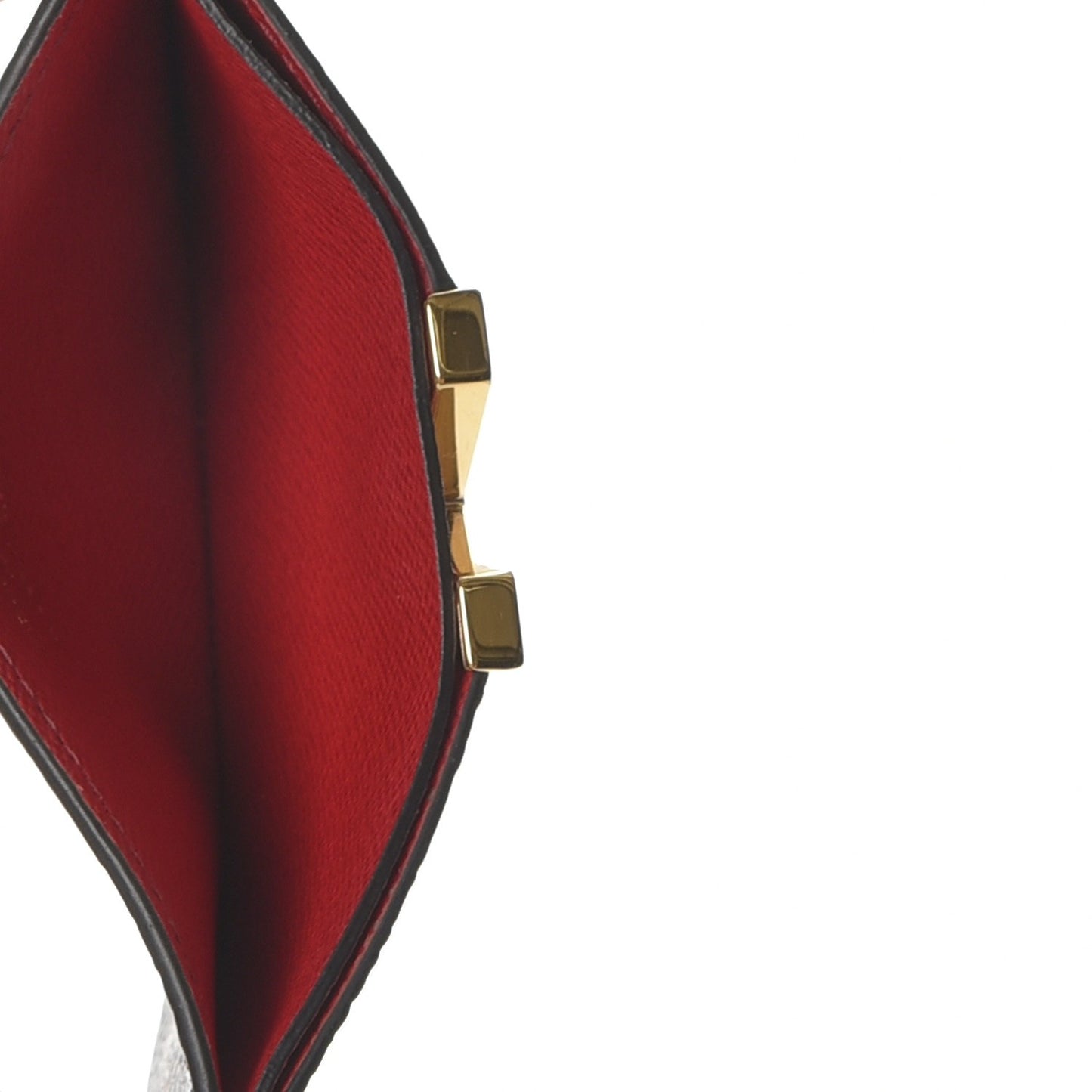 Calfskin Monogram Kimono Tote Card Holder Cherry